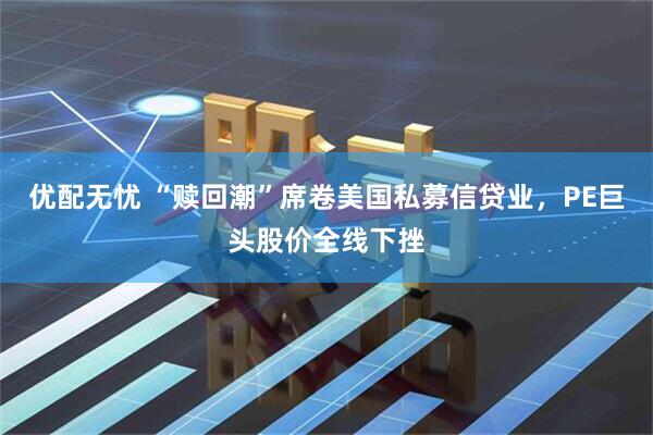 优配无忧 “赎回潮”席卷美国私募信贷业，PE巨头股价全线下挫