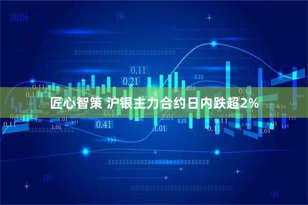 匠心智策 沪银主力合约日内跌超2%