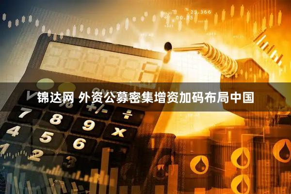 锦达网 外资公募密集增资加码布局中国